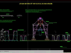 File autocad thiết kế biện pháp thi công dầm super t 38.2m