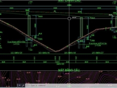 File autocad thiết kế cầu đúc hẫng 42.5+63+42.5m b=9m