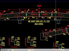 File autocad thiết kế cầu giao thông nông thôn b=3.8m l=16m