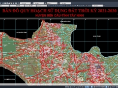 File Bản đồ quy hoạch sử dụng đất Huyện Bến Cầu, Tây Ninh đến năm 2030