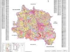 File bản đồ quy hoạch sử dụng đất huyện Tân Yên, Bắc Giang
