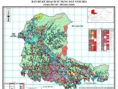 File bản đồ quy hoạch sử dụng đất huyện Yên Thế, Bắc Giang  mới nhất
