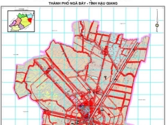 File bản đồ quy hoạch sử dụng đất thành phố ngã bảy, hậu giang