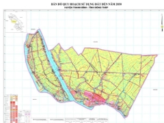 File bản đồ sử dụng đất Huyện Thanh Bình, Đồng Tháp