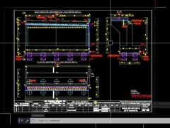 File bản vẽ bản vẽ cầu vượt nút giao – kết cấu dầm bản rỗng lắp ghép