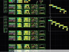 File bản vẽ dwg cọc khoan nhồi d2000 l=47m, 51m, 54m, 57m, 60m