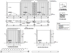 File bản vẽ hàng rào dự án dxf