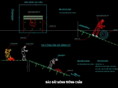 File biện pháp thi công kè đá + lát mái taluy