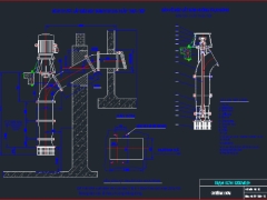 File cad bản vẽ thiết kế trạm bơm công suất 1200m3 một giờ