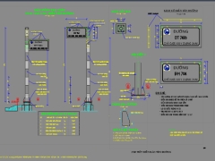 File cad chi tiết các loại biển báo giao thông theo quy chuẩn 41(loai 1+loai 2+loại3)