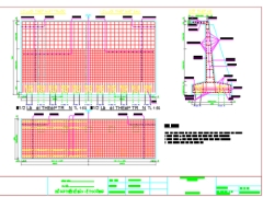 File cad chi tiết loại tường chắn hẫng h=4.5 (chi tiết+kết cấu thép+dự toán)