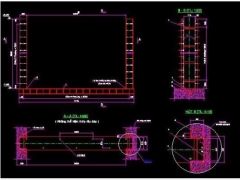 File cad cửa sắt van thủy lợi