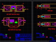 File cad hoạt động hệ thống túi khí srs