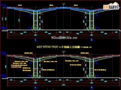File cad kết cấu thiết kế nhà để xe khung sắt mái vòm
