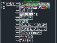 File cad kỹ thuật thi công hạ tầng (giao thông+thoát nước mưa+hào điện thông tin)