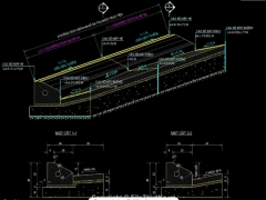 File CAD rãnh răng cưa - rãnh đan - đường dốc 0%