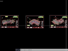 File cad thi công tuyến quốc lộ – đầy đủ