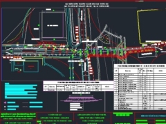 File cad thiết kế bản vẽ biệt pháp thi công cầu Hùng Vương 