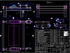 File cad thiết kế cấu tạo phếu nhập phụ gia trong nhà máy xi măng