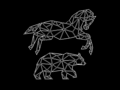 File cad thiết kế Gấu và Ngựa CNC 