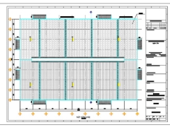 File cad thiết kế nhà xưởng 56x81m 1 tầng(kiến trúc +kết cấu thép+kết cấu bê tông)