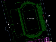 File cad thiết kế sân vận động 3dsketchup miễn phí tại khobanve.vn