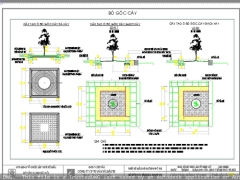 File cad thiết kế vĩa hè giao thông(bó vĩa +gạch lát+lan can+hố trồng cây)