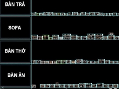 File cad thư viện bổ kỹ thuật chi tiết đồ nội thất đẹp