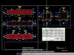 File cad trụ có xà mũ đặt trực tiếp trên cọc – trụ shinxo