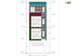 File CAD xây dựng nhà phố 4 tầng kích thước  5x12m