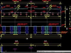 File cầu dầm i 3×25.7m liên tục nhiệt