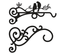 File cnc 2 thiết kế hoa góc