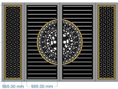 File cnc cổng 4 cánh mẫu đẹp bông tuyết tháng 1