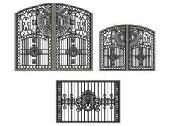 File cnc thiết kế cổng và hàng rào đẹp