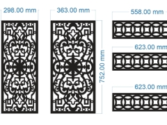 File cnc thiết kế vách cổng và đồng tiền đẹp