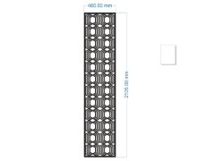 File cnc thiết kế vách ngăn đơn giản dxf