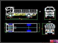 File đồ án bản vẽ hệ thống phanh cho xe tải 3 tấn