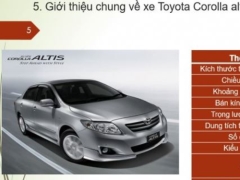 File đồ án hệ thống phanh xe toyota corolla altis 2.0
