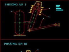 File đồ án tốt nghiệp bản vẽ hệ thống treo cầu trước phong cách mcpherson