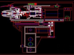 File đồ án tốt nghiệp bản vẽ máy móc phay cnc lớn dmu50m công nghiệp