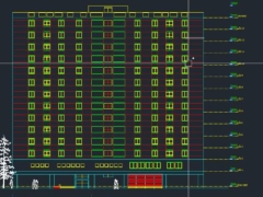 File đồ án trung tâm thương mại 14 tầng + hầm
