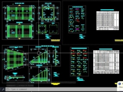 File dwg bản vẽ cống hộp 5×5 - bản vẽ, bản tính, sap, thkl
