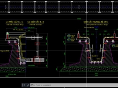 File dwg file bản vẽ bệ đúc dầm super - t 39m cực đầy đủ