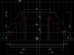 File dwg file bản vẽ cống hộp đơn đổ tại chỗ 2.5×2.5