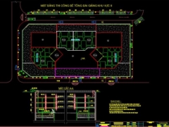 File dwg file bản vẽ file biện pháp thi công tầng hầm nhà cao tầng chuẩn