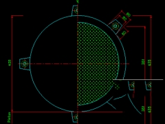 File dwg file bản vẽ gối chậu