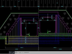 File dwg file bản vẽ thi công cống hộp 2x2x2
