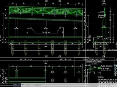 File dwg file bản vẽ tường chắn đất nền đường đầu cầu