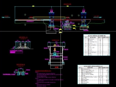 File dwg hồ sơ cầu dầm t bê tông cốt thép thường 1 nhịp l= 18m b=3.5m no2, bảng tính