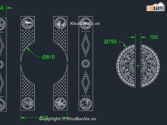 File mẫu cnc cổng an khang thịnh vượng trống đồng